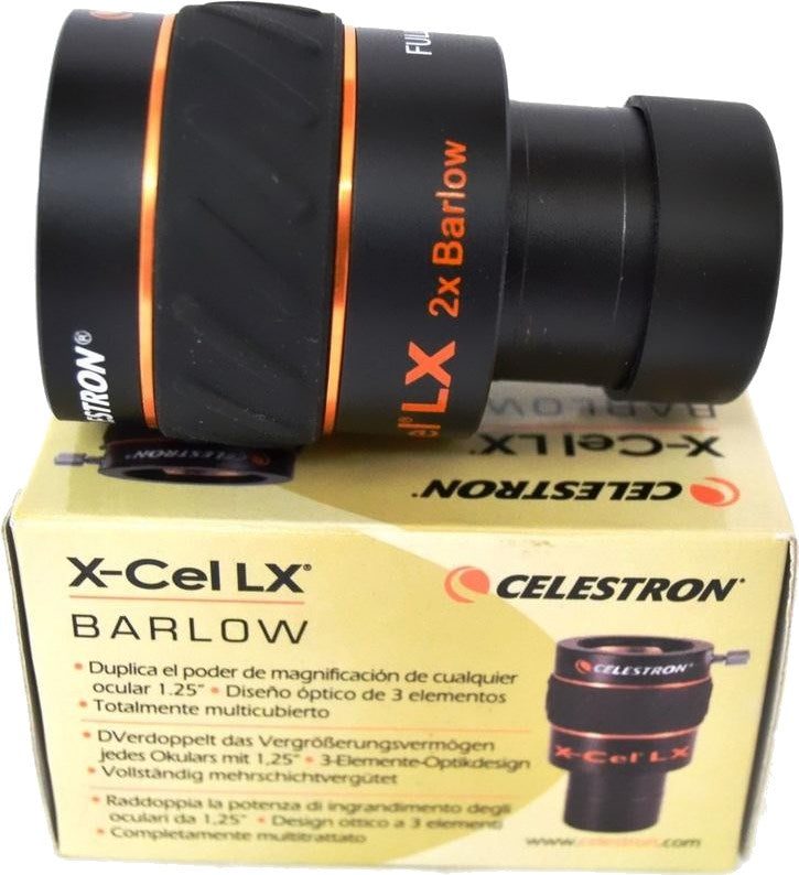 Lentille de Barlow 2x Celestron X-CEL LX