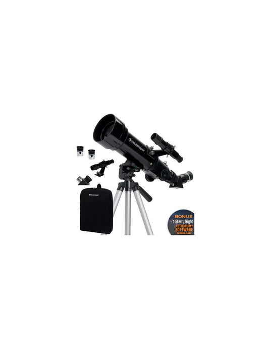 Travel Scope 70 — sac de transport inclus, compact pour avion et randonnée
