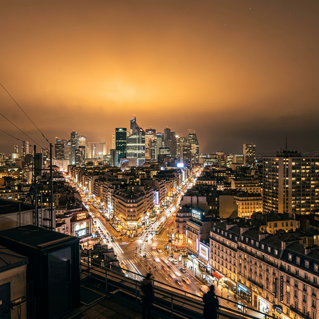 Observer le ciel depuis la ville — pollution lumineuse et étoiles visibles depuis un balcon urbain