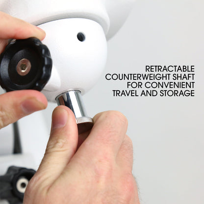 Axe de contrepoids rétractable de la monture Sky-Watcher EQ6-R Pro pour le transport