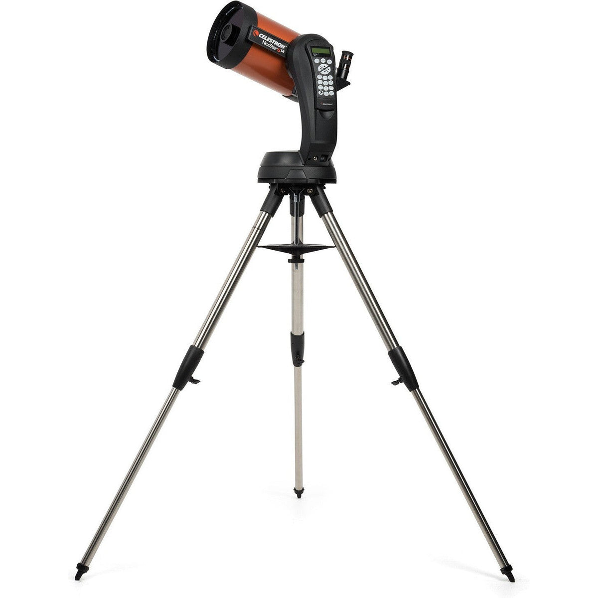 Celestron NexStar 6 SE — vue du miroir secondaire et du tube Schmidt-Cassegrain