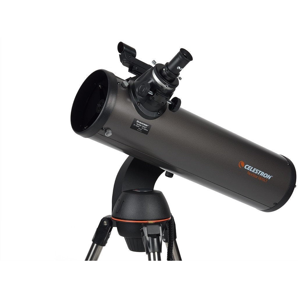 Télescope Celestron NexStar 130 SLT Newton 130/650 GoTo sur monture azimutale motorisée à bras unique