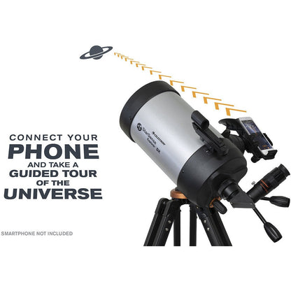 Télescope Celestron StarSense Explorer DX 6 pouces Schmidt-Cassegrain 150/1500 sur monture azimutale avec trépied