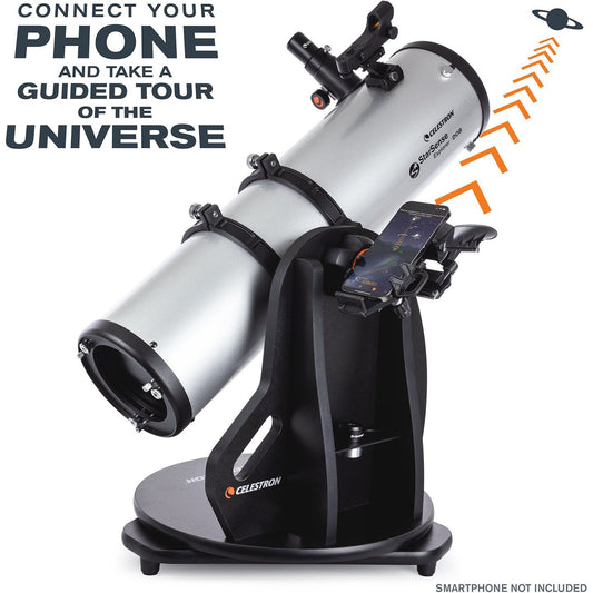 Télescope Dobson de table Celestron StarSense Explorer 150 mm avec berceau smartphone