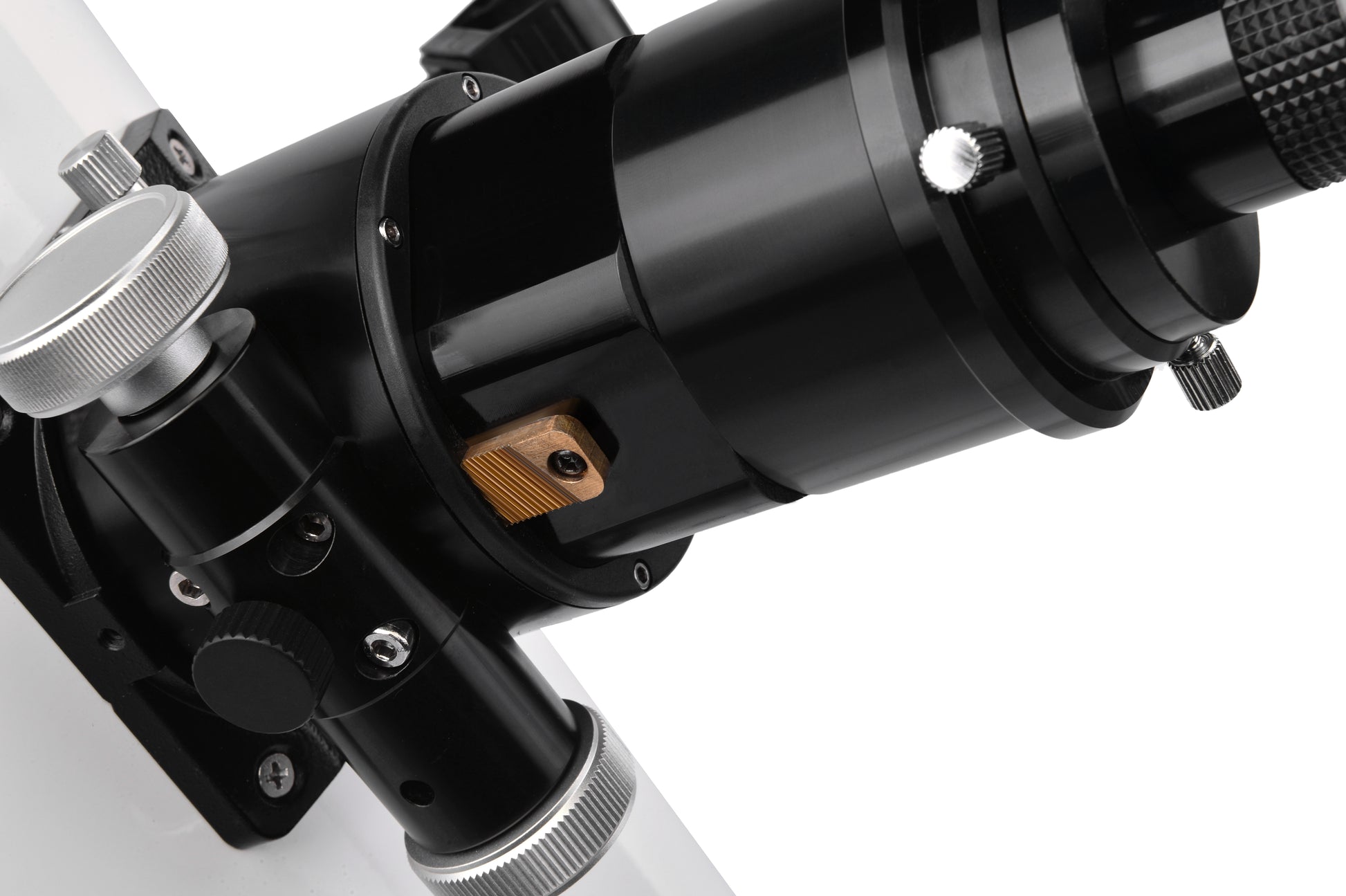 Grandes roues d'altitude et colliers de tube du Dobson Bresser Messier 203 mm