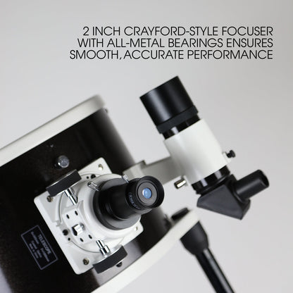 Porte-oculaire Crayford 2 pouces avec adaptateur 31,75 mm du Dobson Sky-Watcher 300 mm