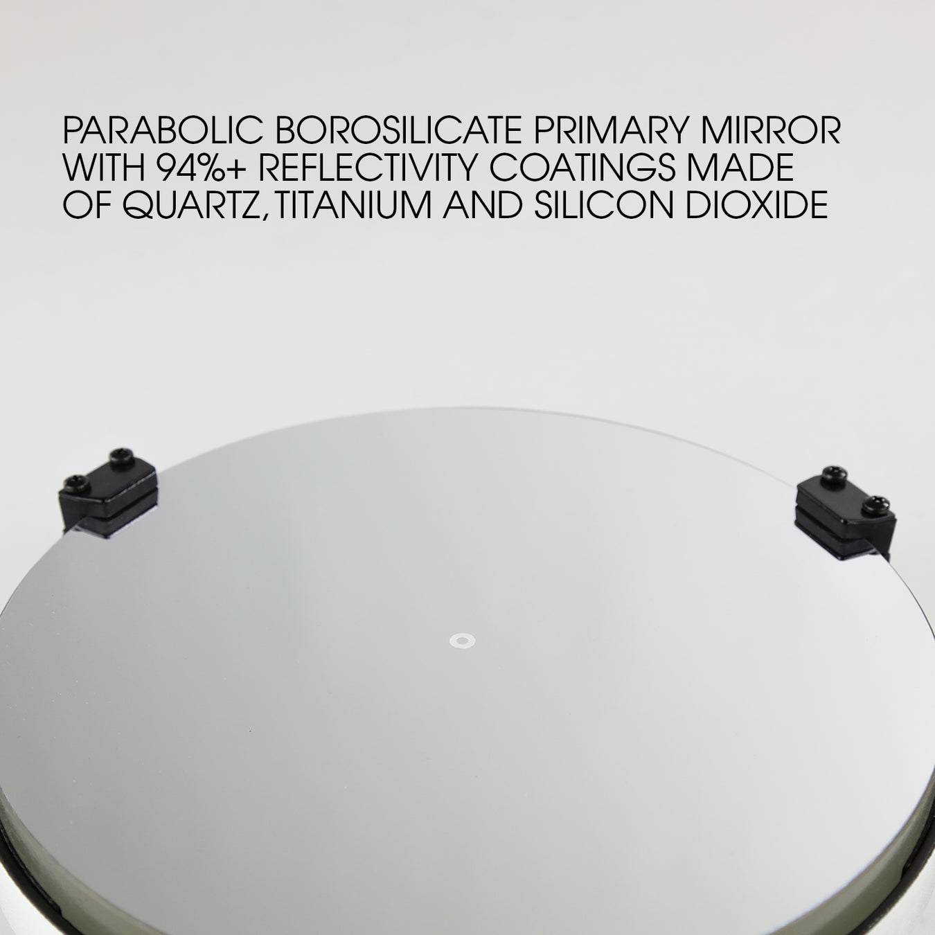 Miroir primaire parabolique 254 mm en borosilicate traité RAQ du Dobson Sky-Watcher