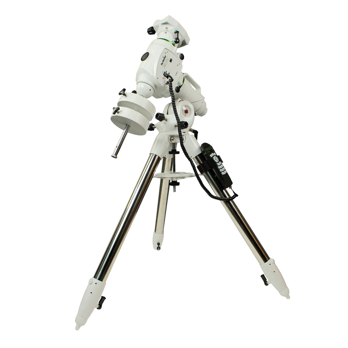 Sky-Watcher EQ6-R Pro — tête de monture GoTo blanche vue d'ensemble, capacité 20 kg