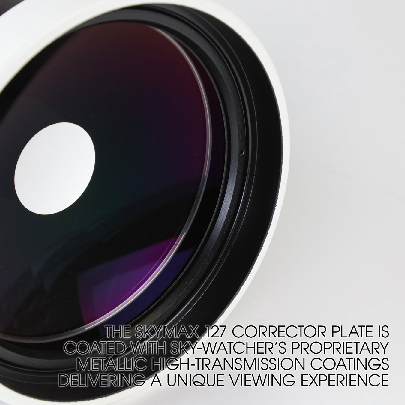 Lame correctrice traitée MHTC du télescope Maksutov-Cassegrain Sky-Watcher Mak 127