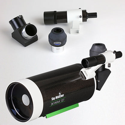 Télescope Sky-Watcher Skymax 127 Maksutov-Cassegrain 127/1500 — tube optique noir pailleté avec chercheur 6x30